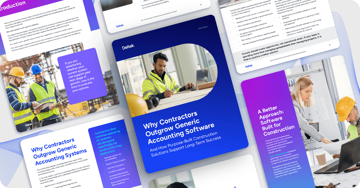 Why Contractors Upgrade from QuickBooks
