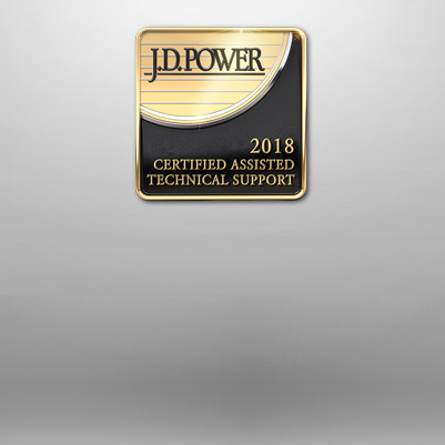 J.D. Power Support Award for 2017